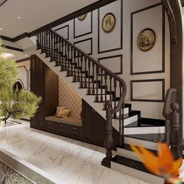 NỘI THẤT NHÀ PHỐ 12 - PHONG CÁCH INDOCHINE