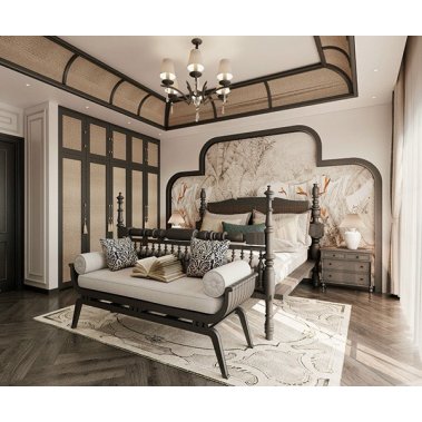 NỘI THẤT PHÒNG NGỦ 65 - PHONG CÁCH INDOCHINE