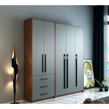 TỦ QUẦN ÁO GỖ MDF CHỐNG ẨM