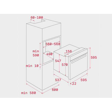 Lò nướng Teka HSB 630 41560130