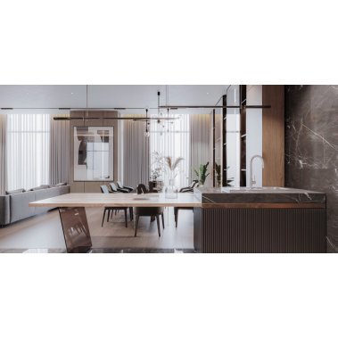 NỘI THẤT CĂN HỘ 72m²  PHONG CÁCH HIỆN ĐẠI