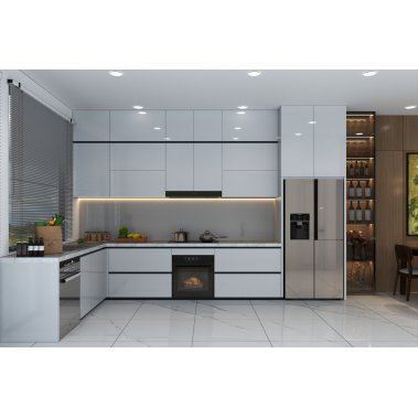 NỘI THẤT NHÀ PHỐ DIỆN TÍCH 6m x 20m - PHONG CÁCH HIỆN ĐẠI