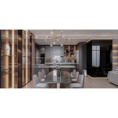 NỘI THẤT CĂN HỘ 72m²  PHONG CÁCH HIỆN ĐẠI