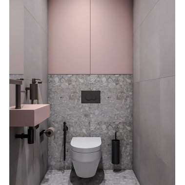 NỘI THẤT PHÒNG TẮM 07 - TONE MÀU HỒNG