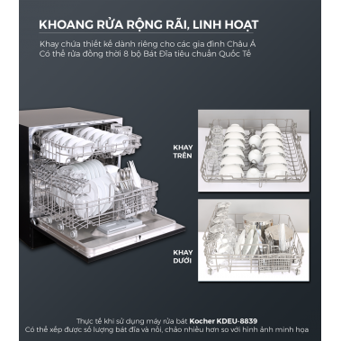MÁY RỬA BÁT KOCHER KDEU-8839