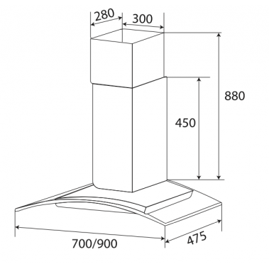  Máy hút mùi KAFF KF-GB783N / GB983N