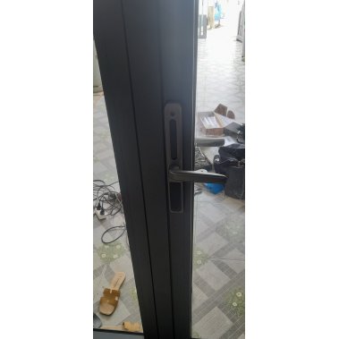 Khóa vân tay chống nước cửa nhôm xingfa, cửa sắt DEMAX EL101 SV - APP WIFI