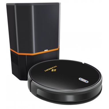 ROBOT HÚT BỤI TỰ ĐỔ RÁC HUBERT HB-A68 PLUS TRẮNG / ĐEN