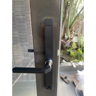 Khóa vân tay cửa nhôm xingfa Kassler KL-599CB (màu đen) - Chống nước