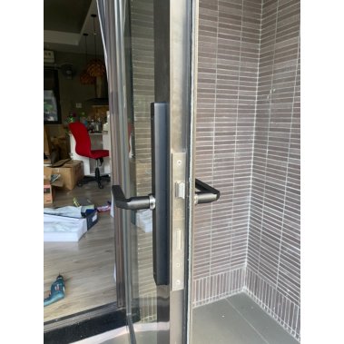 Khóa vân tay cửa nhôm xingfa Kassler KL-599CB (màu đen) - Chống nước