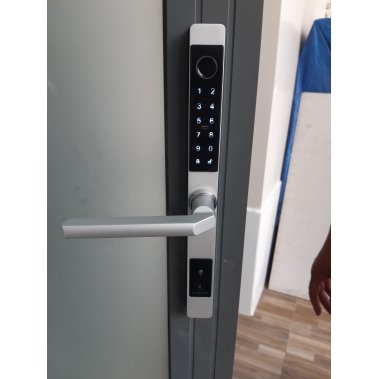 Khóa vân tay cửa nhôm xingfa Kassler KL-599CW (màu trắng) - Chống nước