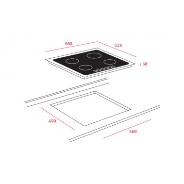 Bếp điện Teka TB 6415 40239042