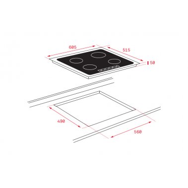 Bếp từ Teka IZC 63320 BK MSS 112510011