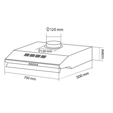 Máy hút mùi Eurosun EH-70C18V