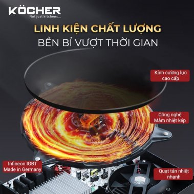 Bếp từ công nghiệp Kocher CI-3500C