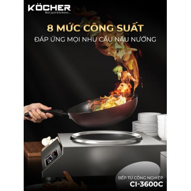 Bếp từ công nghiệp Kocher CI-3600C