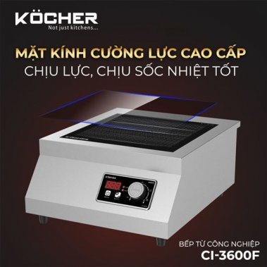 Bếp từ công nghiệp Kocher CI-3600F
