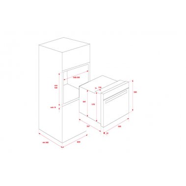 Lò nướng Teka HSB 635 41560140