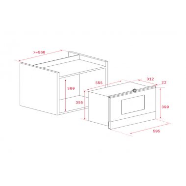 Lò vi sóng kết hợp nướng Teka ML 822 BIS L 40584300
