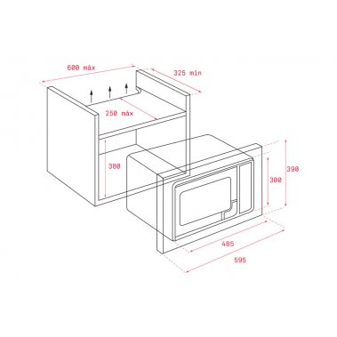 Lò vi sóng Teka ML 820 BI 40584201