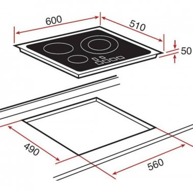 Bếp từ Teka IRS 631 10210071