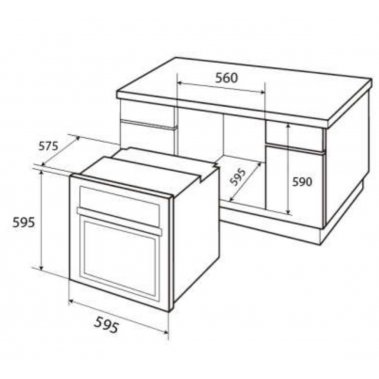 LÒ NƯỚNG ÂM TỦ KAFF KF-BI75TFT