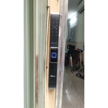 Khóa vân tay chống nước cửa nhôm xingfa, cửa sắt DEMAX EL688 SD APP - Cửa Lùa