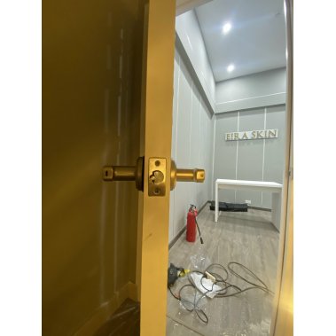 Khóa vân tay cửa phòng DEMAX SL108 SV