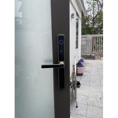 Khóa vân tay chống nước cửa nhôm xingfa, cửa sắt HUBERT HB CN I3 EU