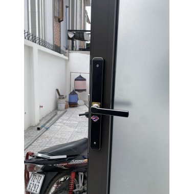 Khóa vân tay chống nước cửa nhôm xingfa, cửa sắt HUBERT HB CN I3 EU