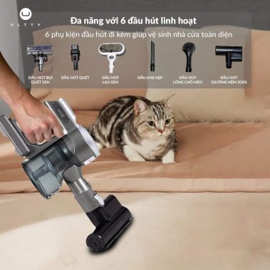 Máy Hút Bụi Và Lau Nhà U-Ultty V08 6in1
