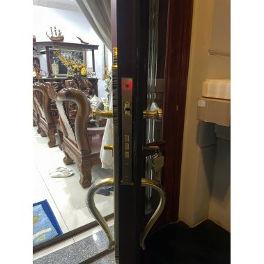 Khóa cửa chính Demax CL805 Brass đồng thau nguyên chất