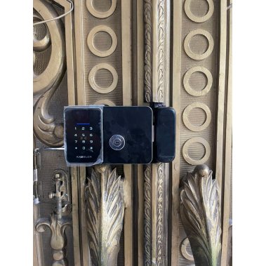 Khóa cửa cổng vân tay Kassler KL-579 CNC SILVER GREY / KL-579 CNC GOLD GREY