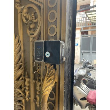 Khóa cửa cổng vân tay Kassler KL-579 CNC SILVER GREY / KL-579 CNC GOLD GREY