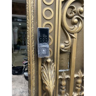 Khóa cửa cổng vân tay Kassler KL-579 CNC SILVER GREY / KL-579 CNC GOLD GREY