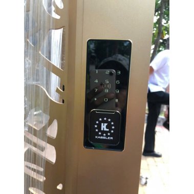 Khóa cửa cổng vân tay Kassler KL-579 CNC SILVER GREY / KL-579 CNC GOLD GREY