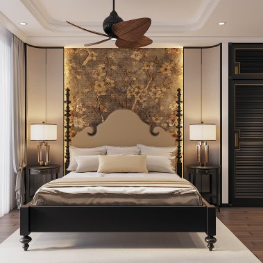 NỘI THẤT PHÒNG NGỦ 31 - PHỎNG NGỦ PHONG CÁCH INDOCHINE