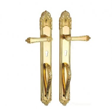Khóa cơ cửa chính Demax CL806 Brass mạ vàng 24K