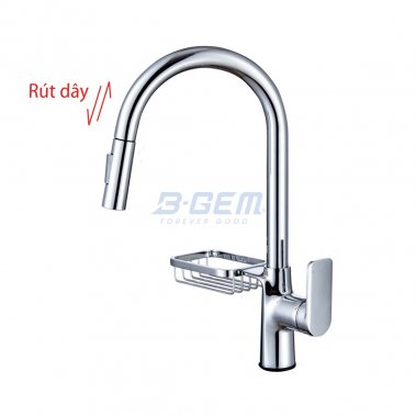 Vòi rửa chén nóng lạnh cao cấp B-Gem BG-V01