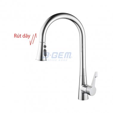 Vòi rửa chén nóng lạnh cao cấp B-Gem BG-V04