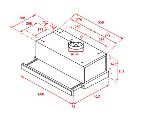 Máy hút mùi Teka TL 6310 40474250